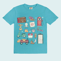 better together icons tee
