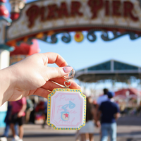 Resort acrylic bag charm