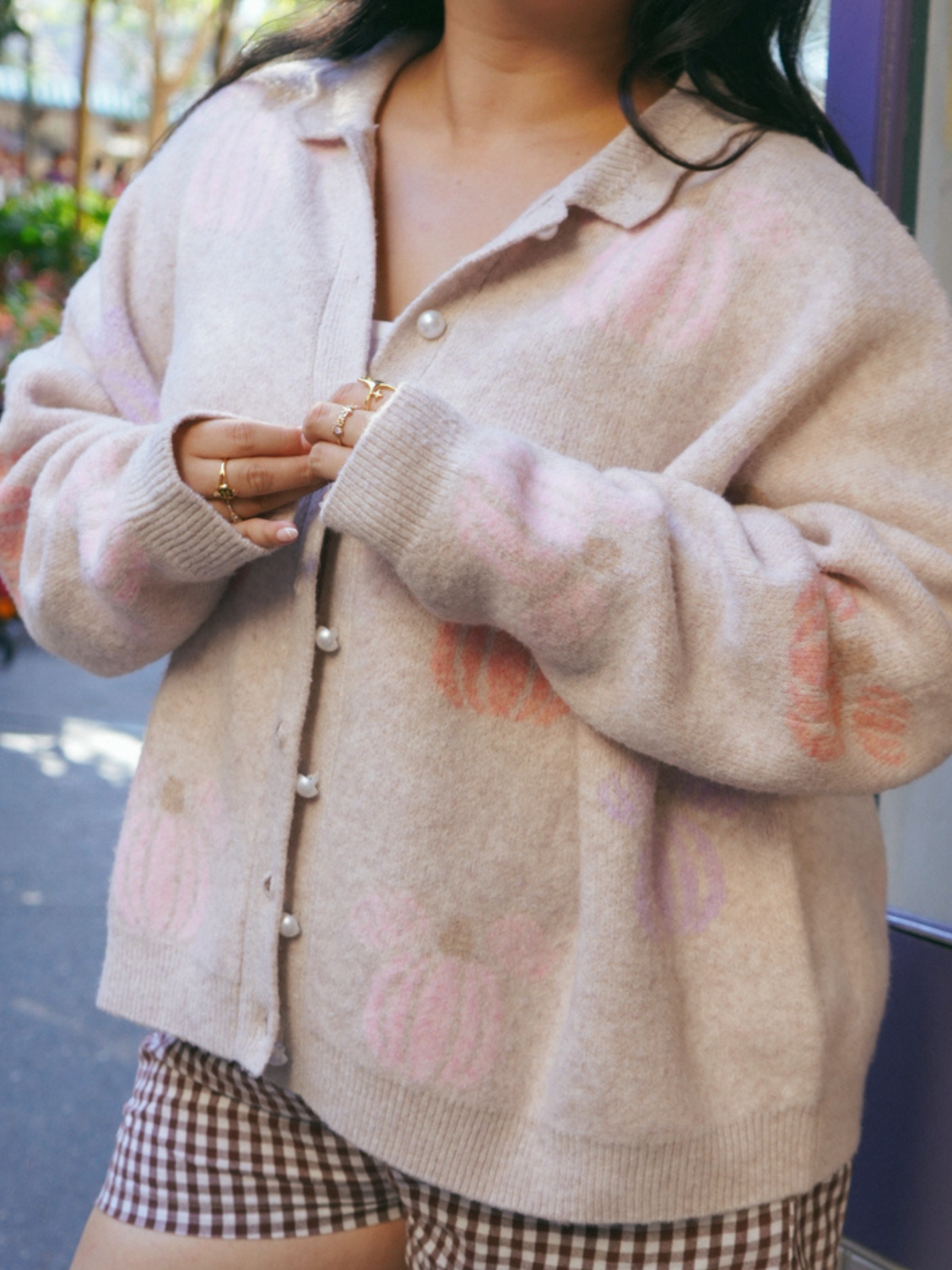 the pumpkin patch signature cardigan