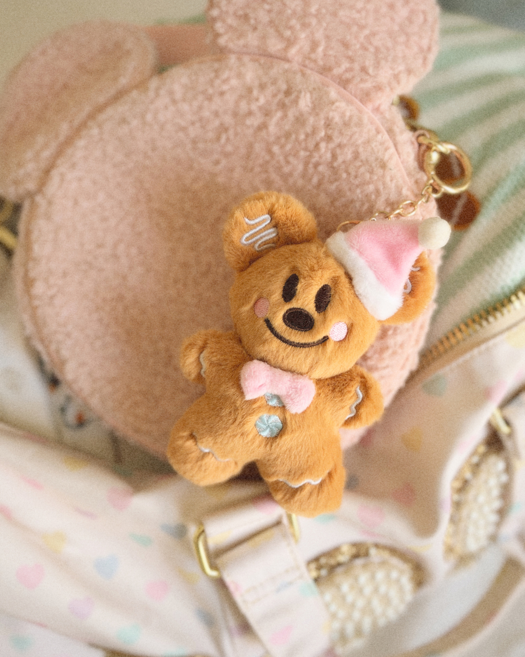 Holiday Gingerbread Plush Charm