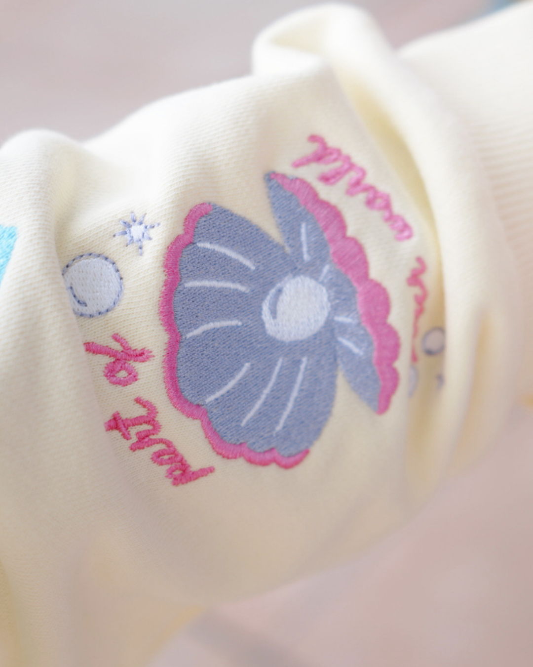 PRE-ORDER: embroidered princess signature short set