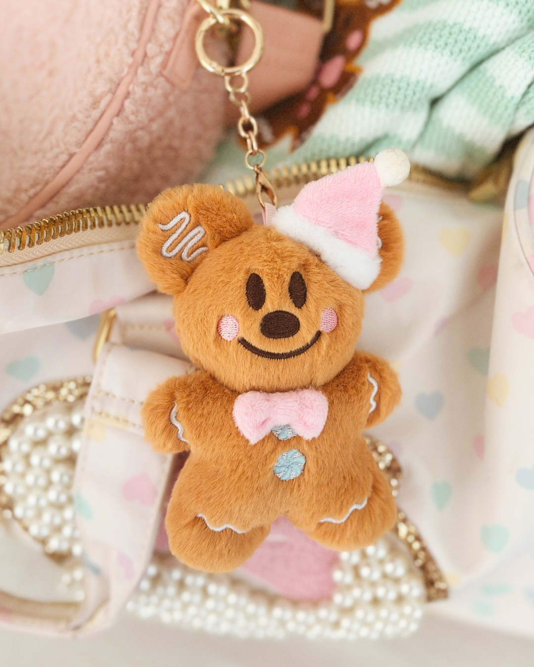 Holiday Gingerbread Plush Charm
