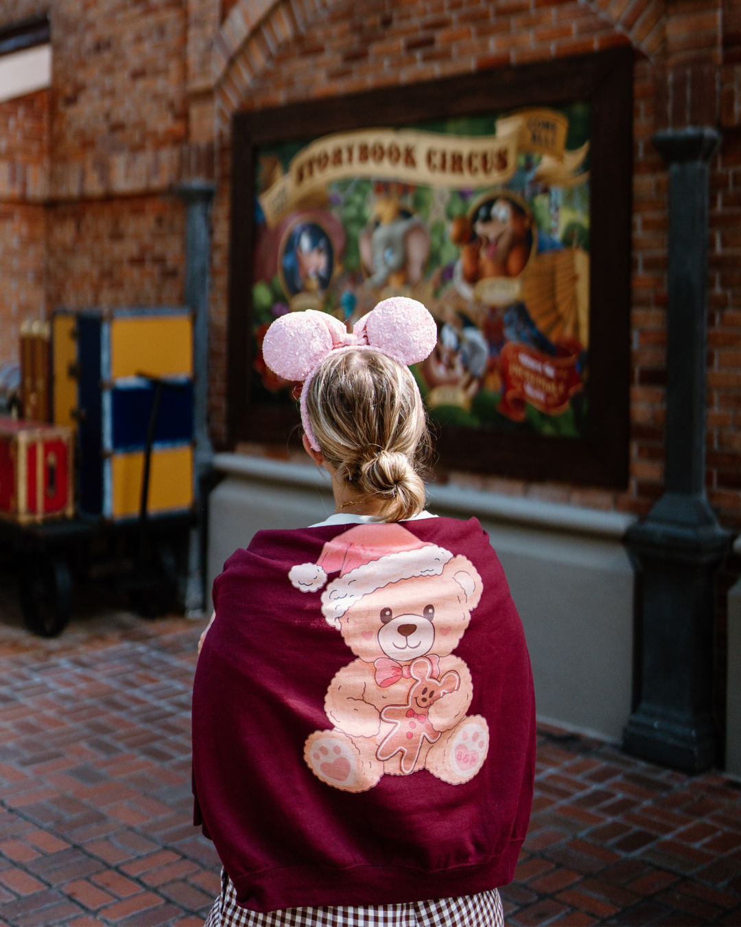 Gingerbread Teddy Holiday Sweatshirt