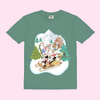 christmas card tee
