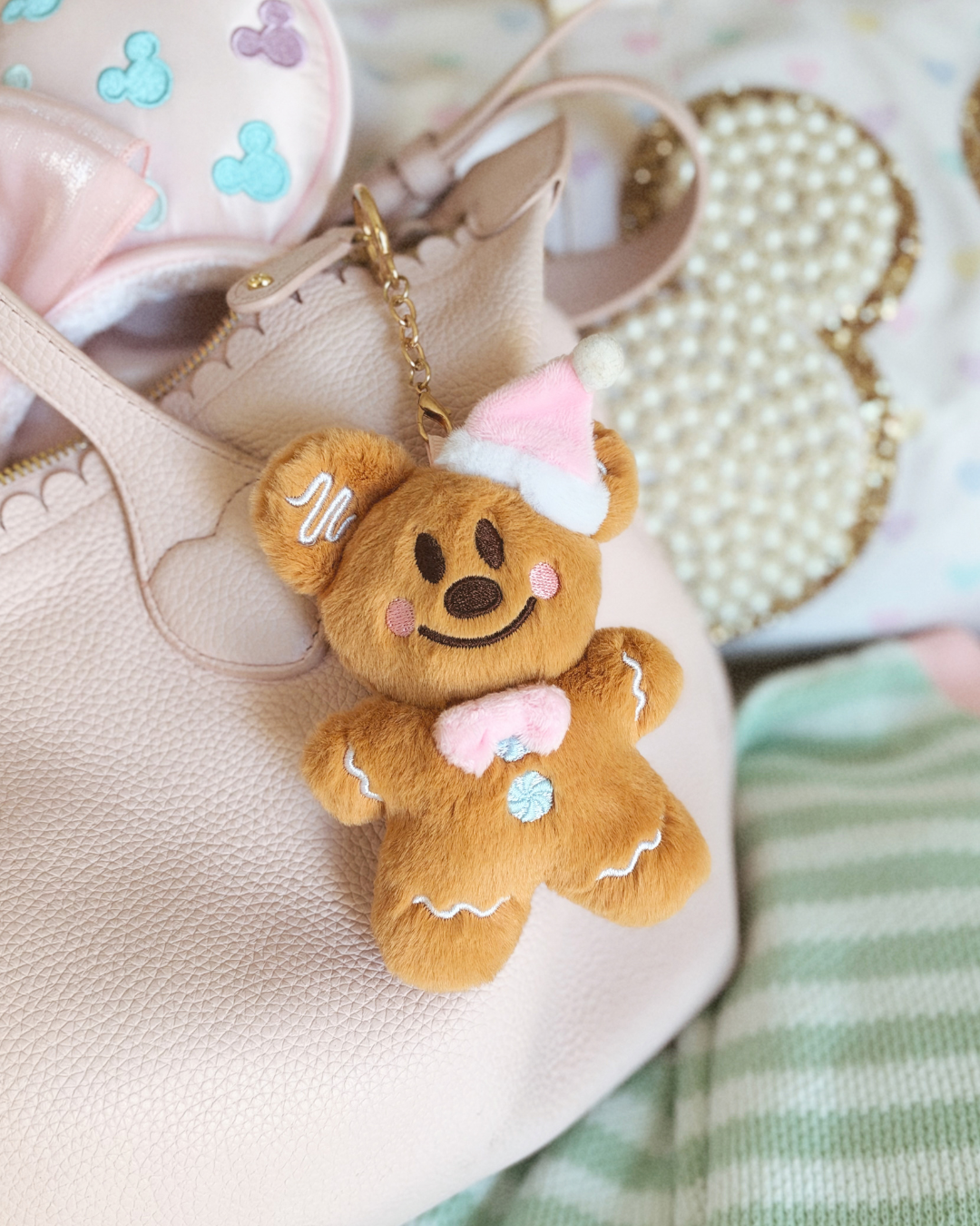 Holiday Gingerbread Plush Charm