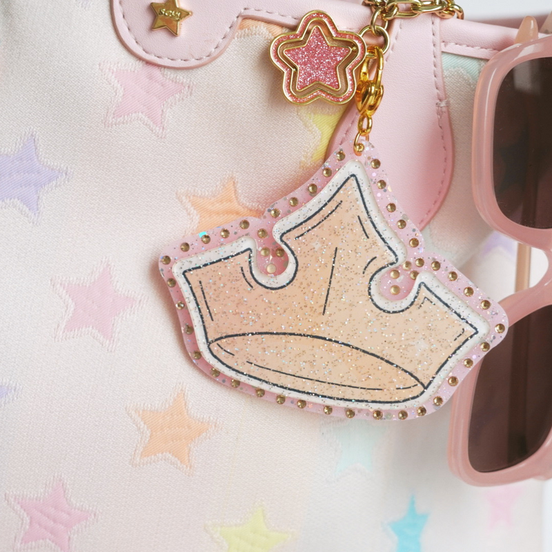 princess icon bag charm