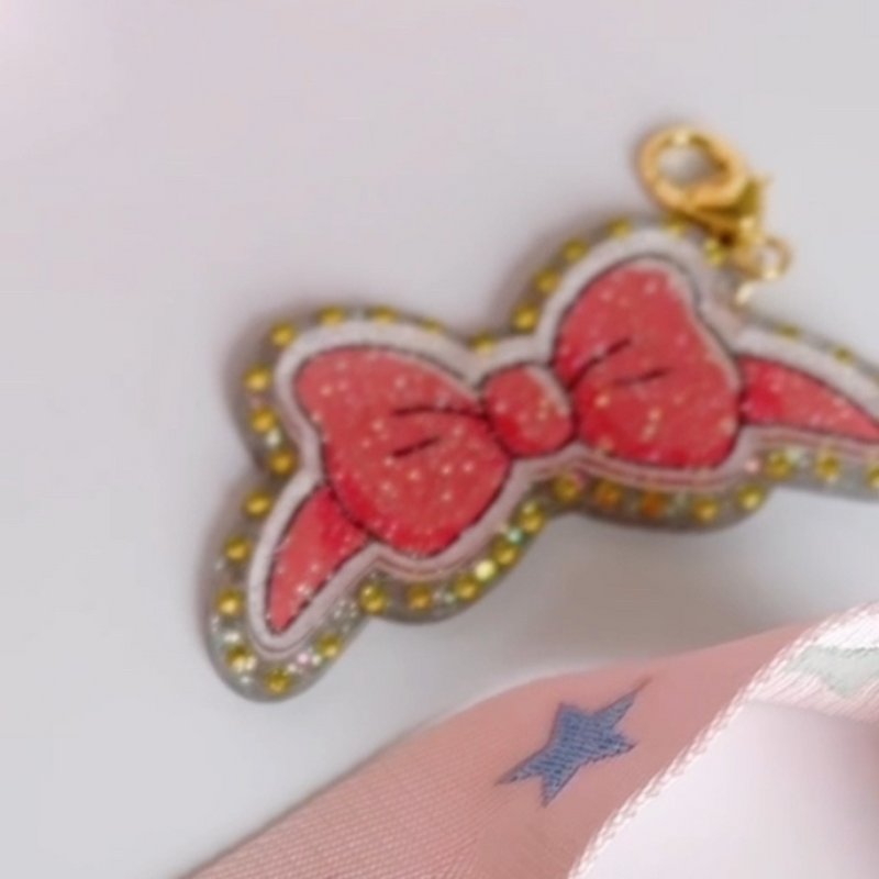 princess icon bag charm