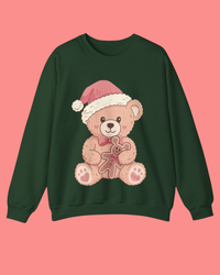 Gingerbread Teddy Holiday Sweatshirt