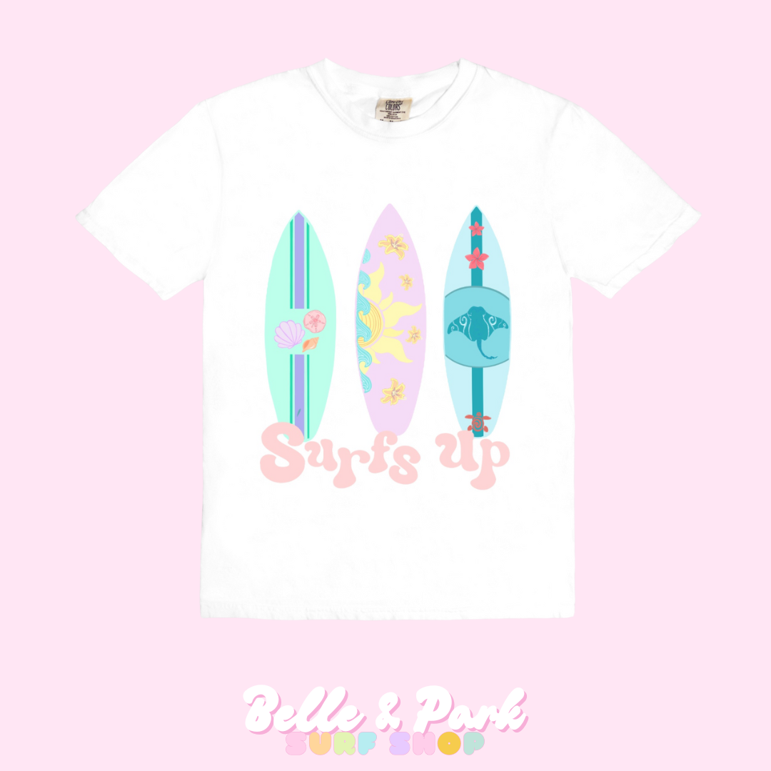 Surfs Up Princess tee