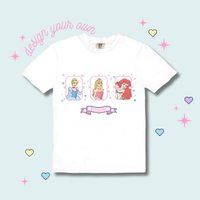 design your own: princess tee
