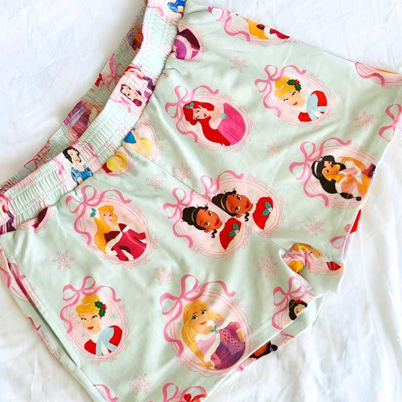 holiday princess boxer shorts