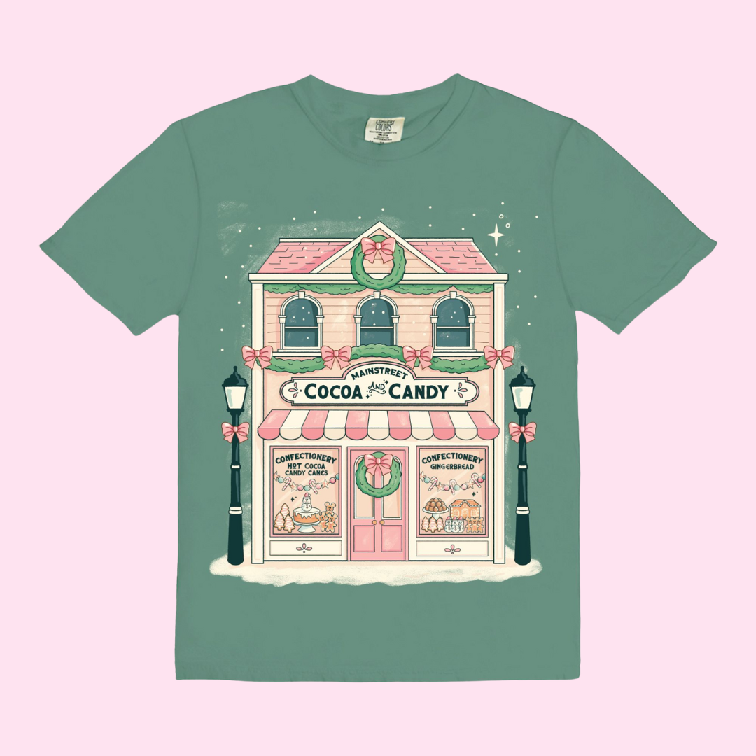 Main Street Holiday Tee
