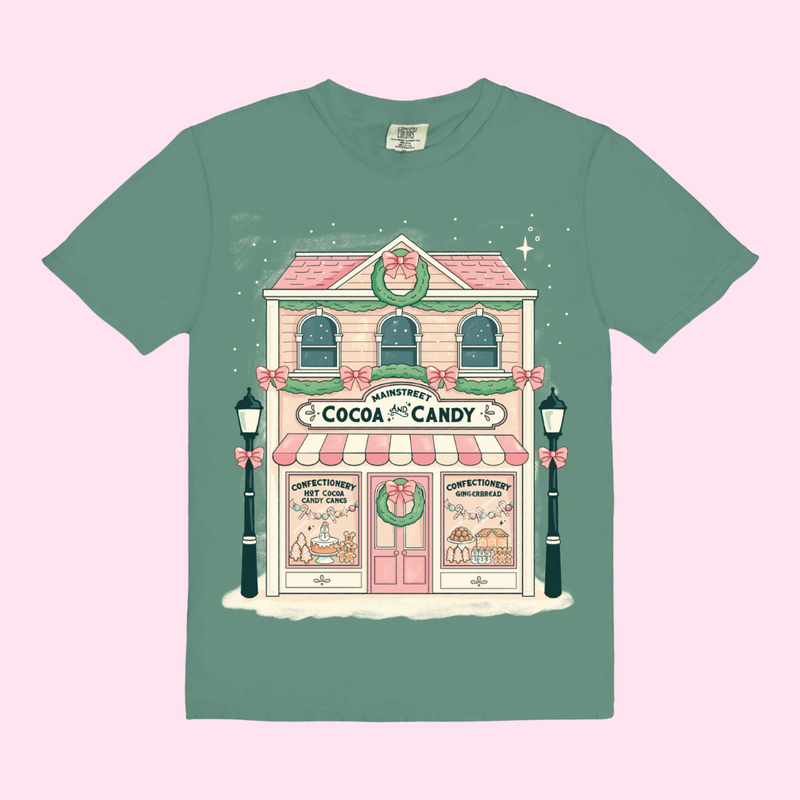 Main Street Holiday Tee