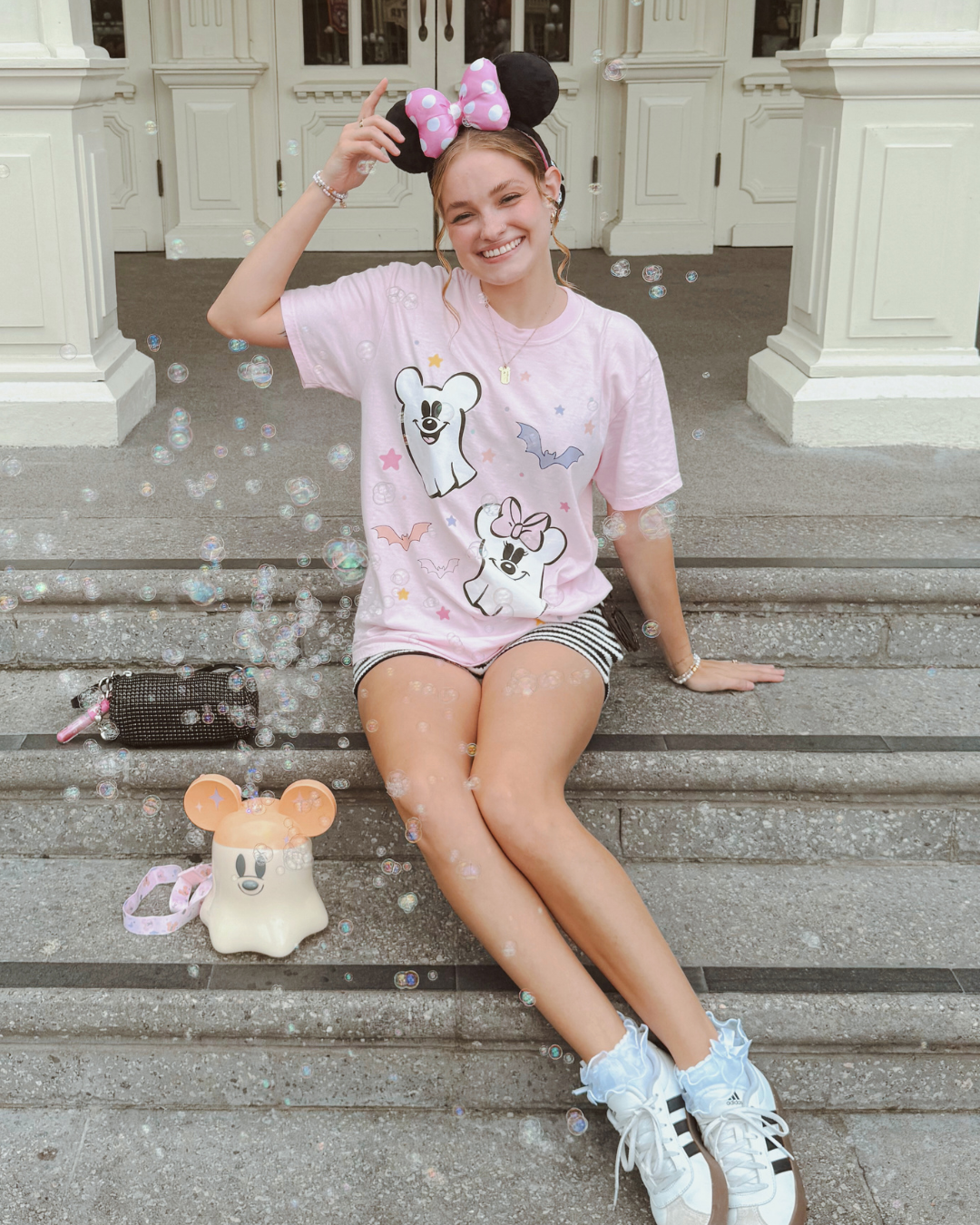 cutie ghostie pastel tee