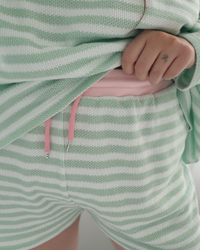 Pastel Gingerbread Stripe Set