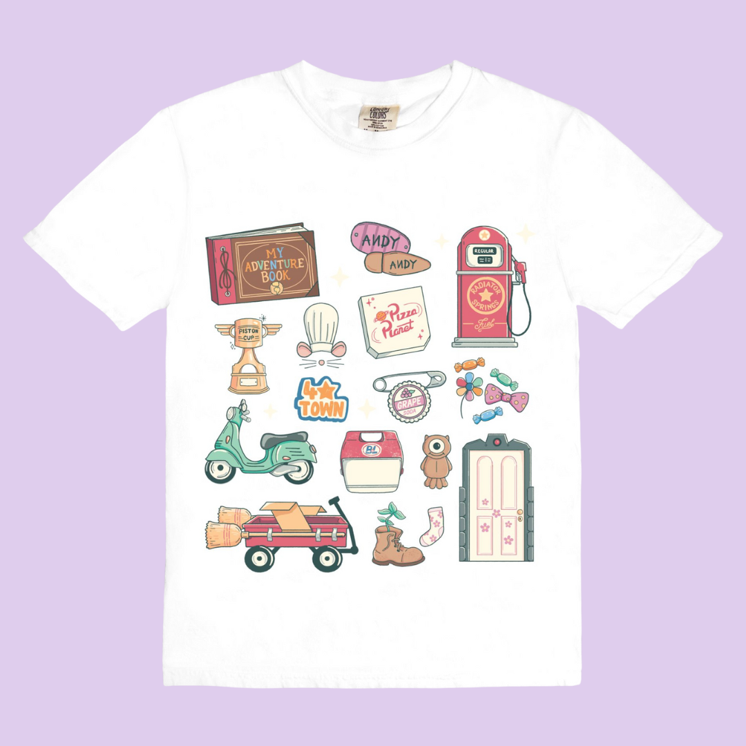 better together icons tee
