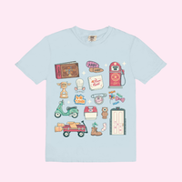 better together icons tee