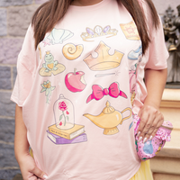 Signature princess icons tee