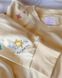 **PRE-ORDER** embroidered princess signature  short set