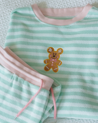 Pastel Gingerbread Stripe Set