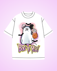 Boo To You Graffiti Tee