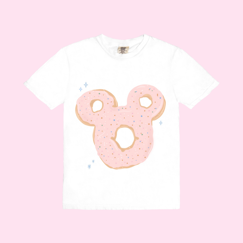sprinkle donut tee