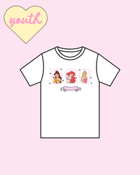 YOUTH: design your own: princess tee