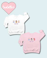 TODDLER: design your own: princess crew