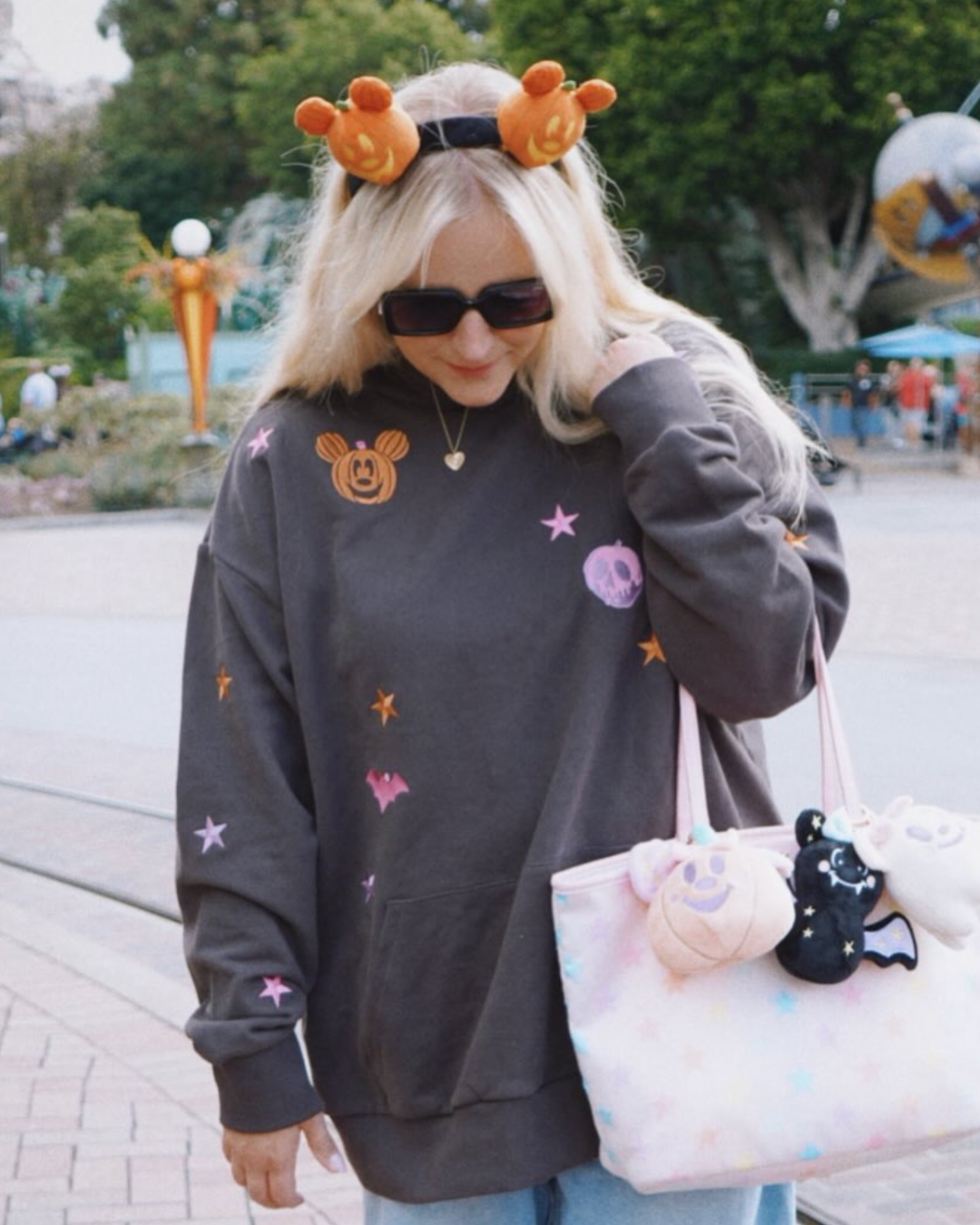 Halloween Embroidered Signature Hoodie