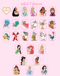 design your own: princess crew