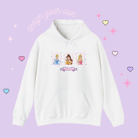 design your own: princess hoodie