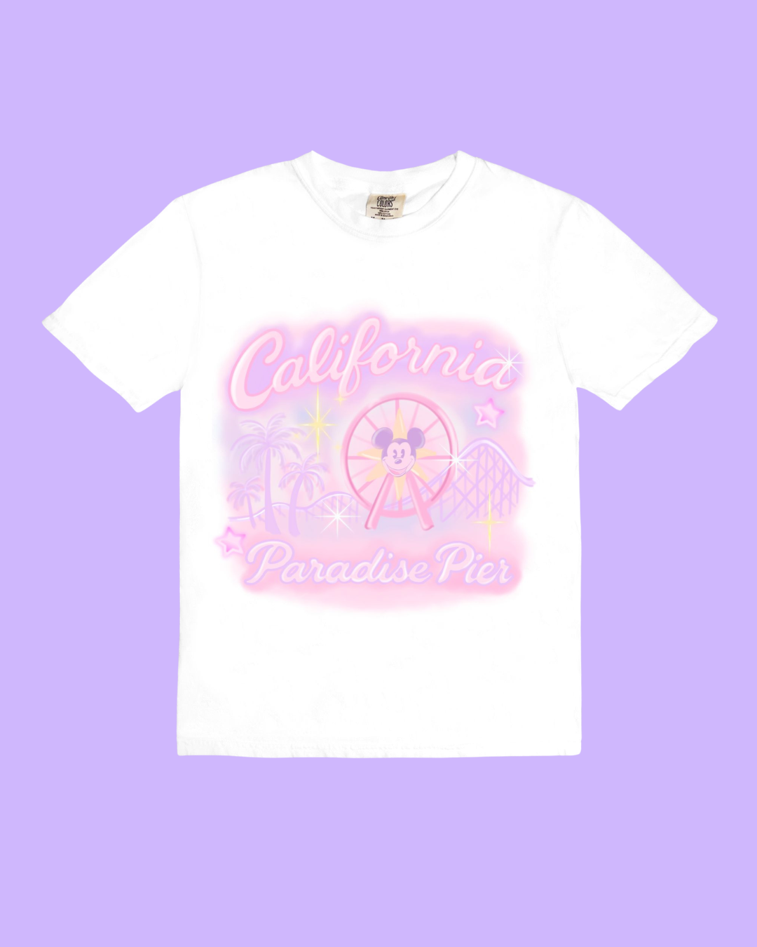 airbrush DCA tee