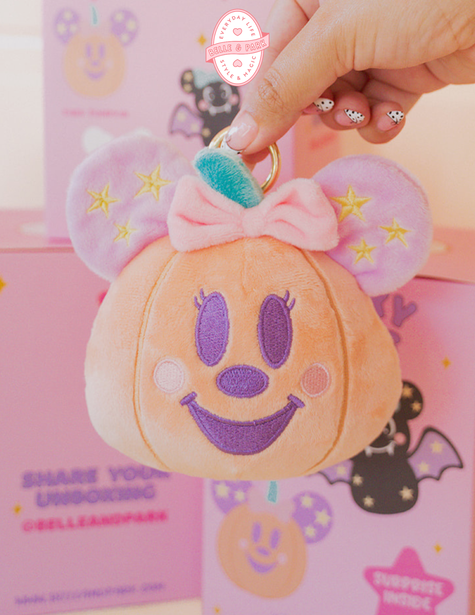 pumpkin cutie bag charm