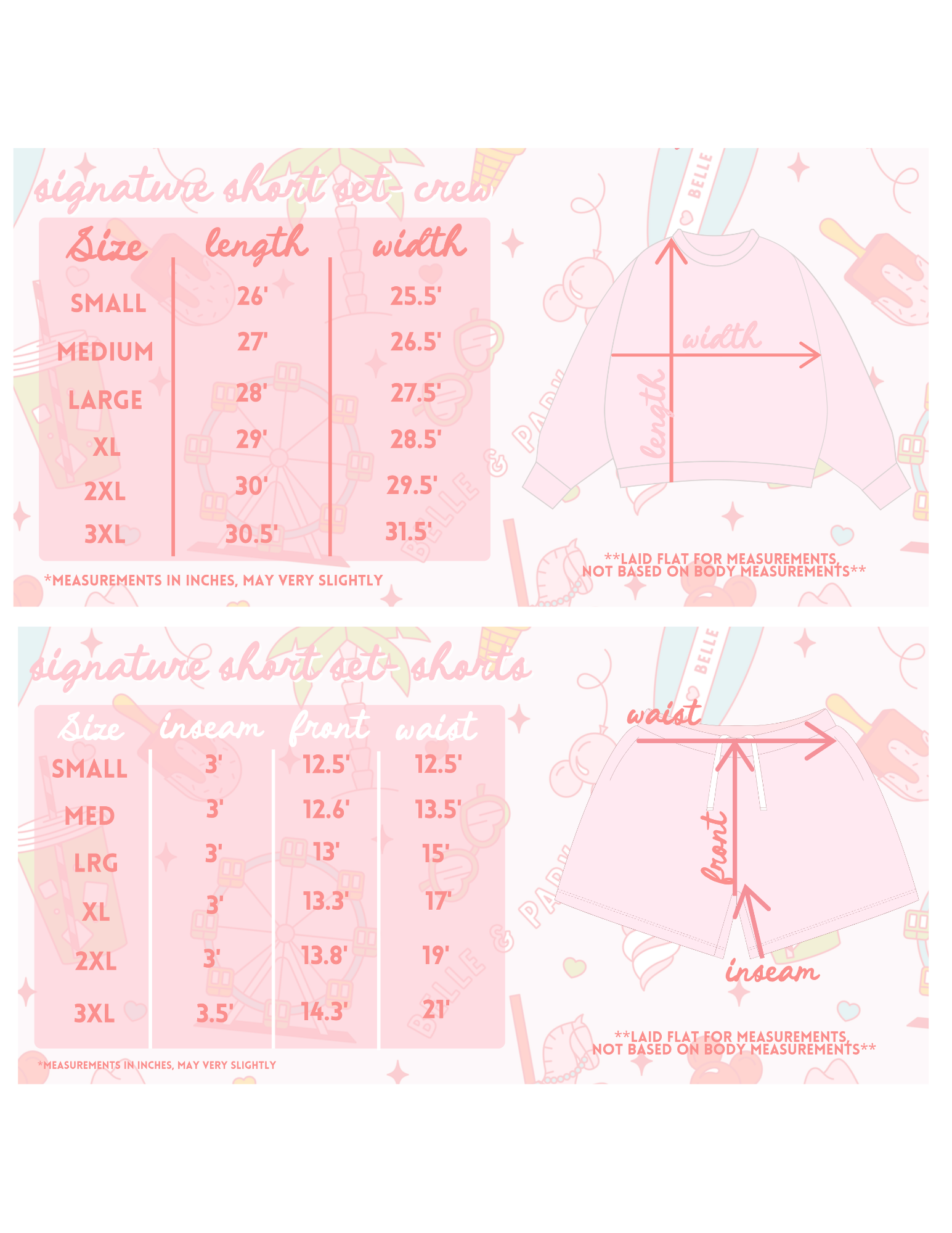 **PRE-ORDER** Signature Short Set