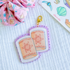 princess icon bag charm